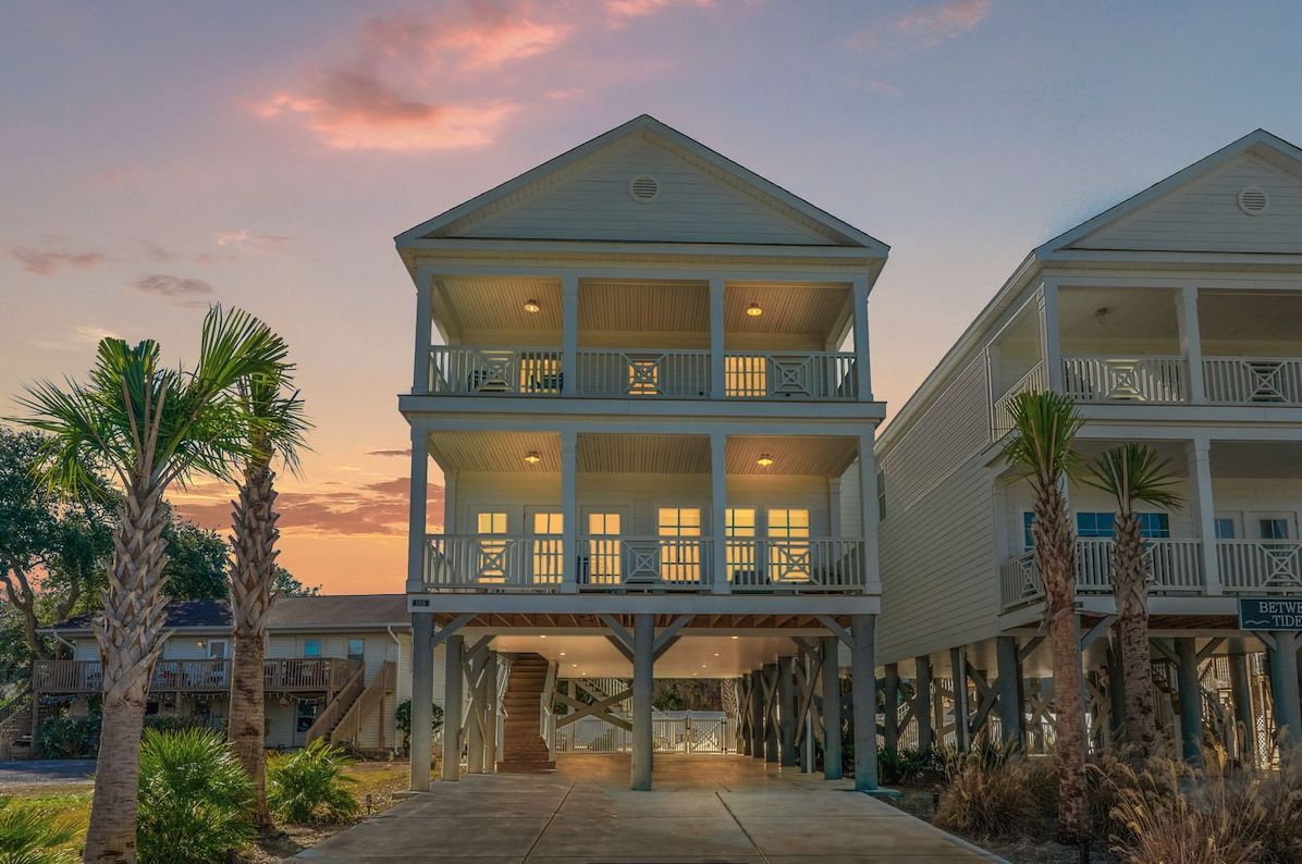 Almost Heaven on Sunset beach house at sunset